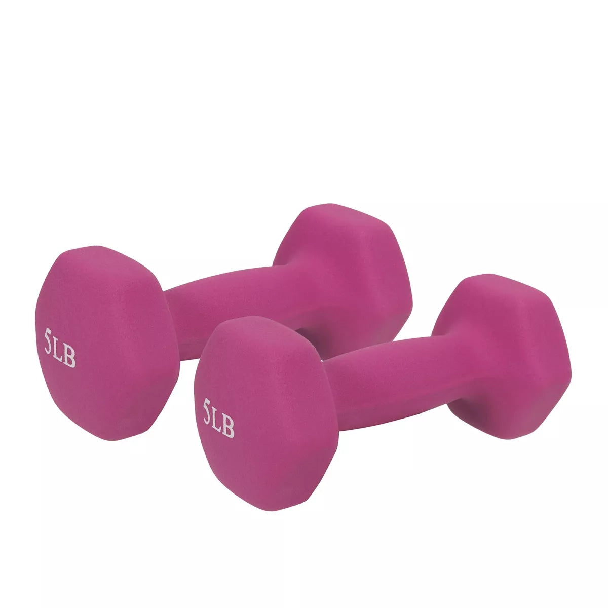 MotionMade neoprene dumbbell set – premium 2, 5 & 10 lbs weights with non-slip coating for home gym