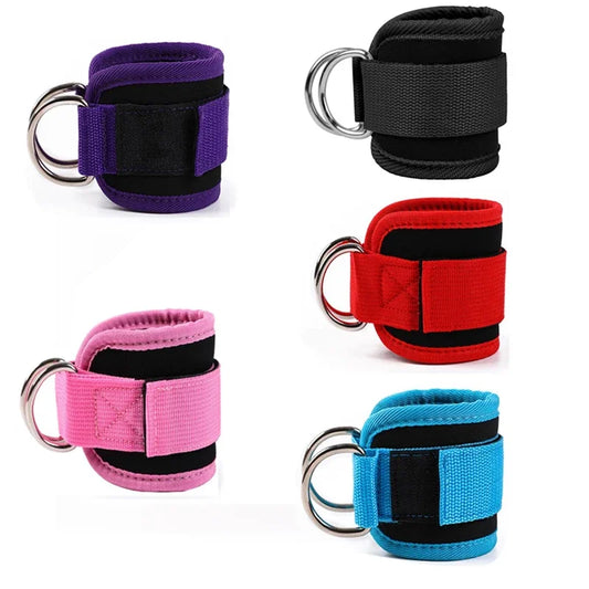 MotionMade cable machine ankle straps in multiple colours